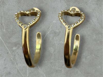 Golden Hearts Earrings
